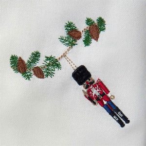 Langkilde & Søn - Juleserviet med nøddeknækkeren