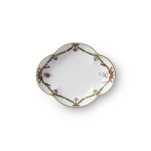 Stjerne Riflet Jul fad - 17,5 cm.