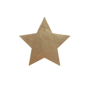Glimmer Dækkeserviet Stjerne Guld