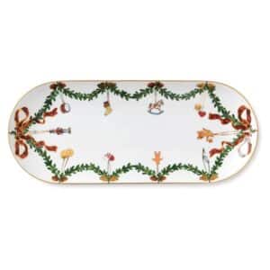 Royal Copenhagen Stjerne Riflet Jul fad - 39 cm