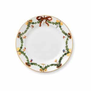 Royal Copenhagen Stjerne Riflet Jul tallerken - 19 cm