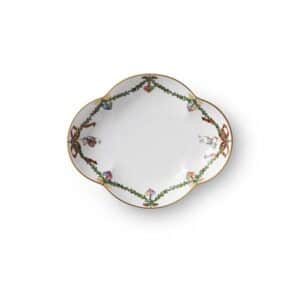 Royal Copenhagen Stjerne Riflet Jul Fad 17,5 cm