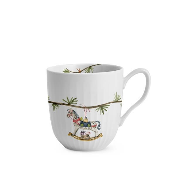 Hammershøi Christmas krus 2025 hvid 33 cl