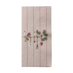 Julefred Servietter Beige