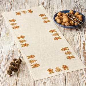 Permin broderi - Peberkager - lille løber